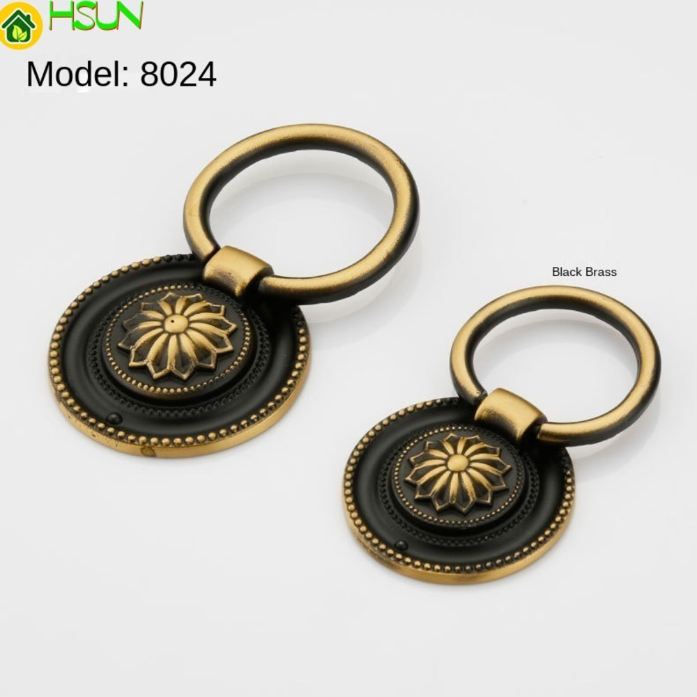Furniture Hardware Paint - Lids Ming decoration concealed turn antique