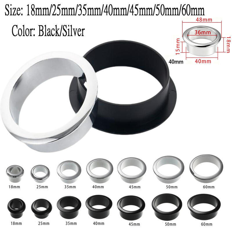 Furniture Hardware Outlet - Zinc Alloy Computer Desk Cable Grommets