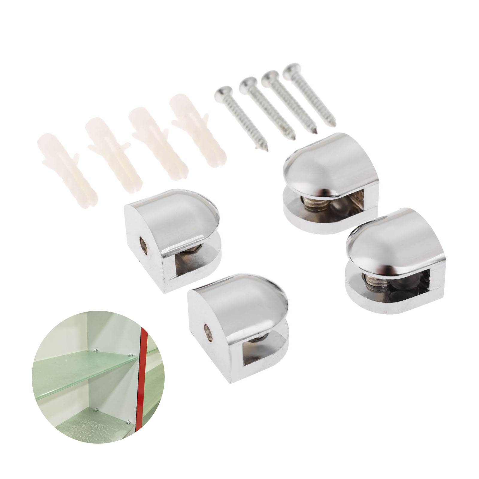 4 Pcs/set Zinc Alloy Adjustabl - Furniture Hardware Screws ulasan dan harga