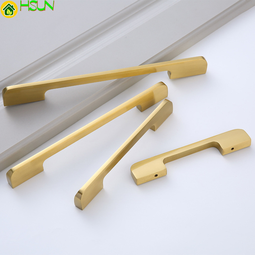 New Chinese door gold pure Bra - Furniture Hardware Paint ulasan dan harga