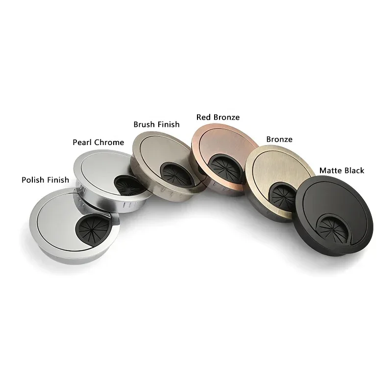 Zinc Alloy Desk Wire Hole Cove - Furniture Hardware Outlet ulasan dan harga