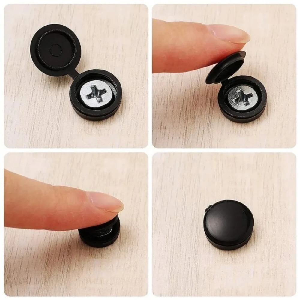 50/100/200 Pcs Black Practical - Furniture Hardware Screws ulasan dan harga