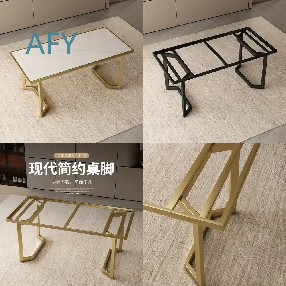 Inlaid Tile Table Legs Bracket - Furniture Hardware Paint ulasan dan harga