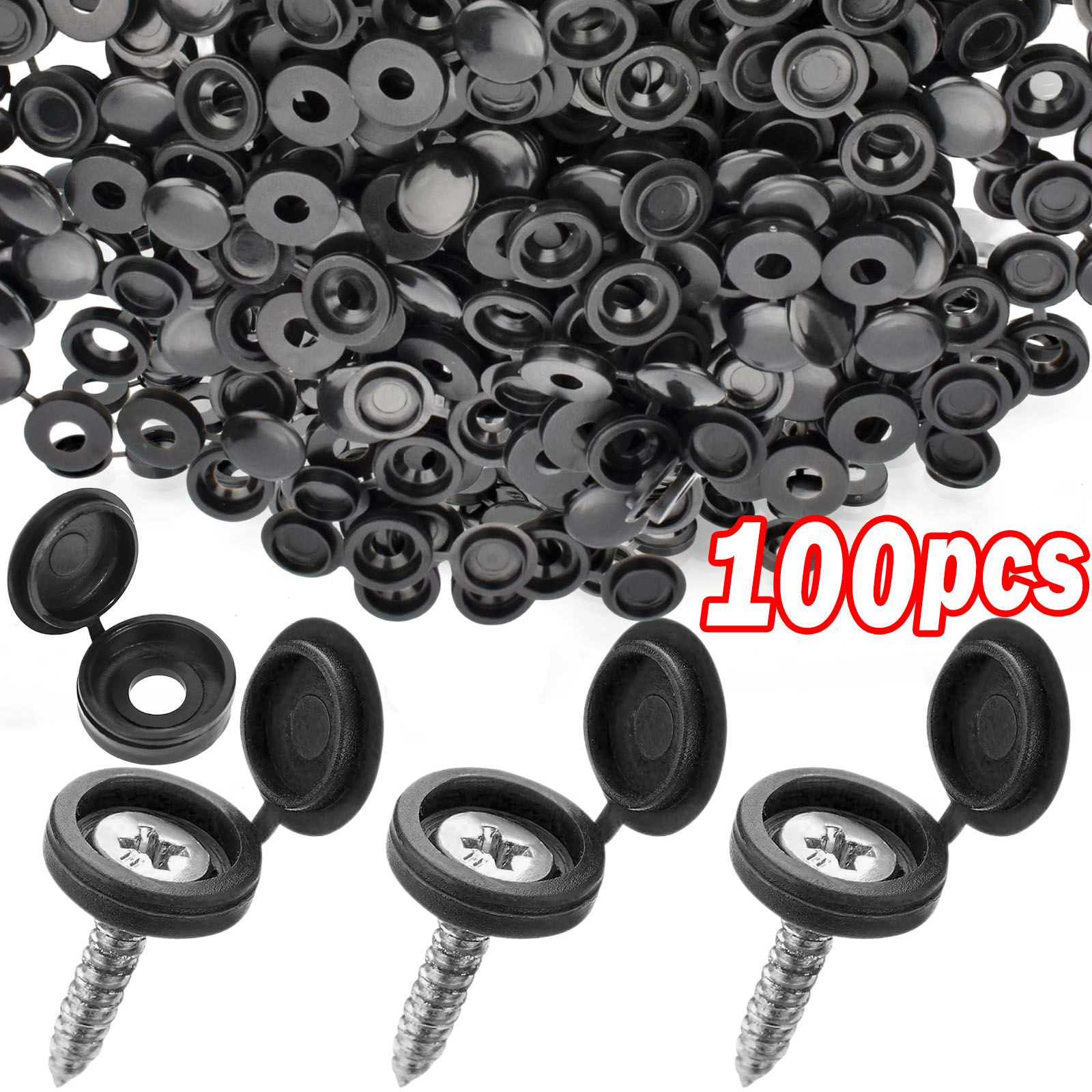 5/100PCS Hinged Plastic Screw  - Furniture Hardware Screws ulasan dan harga