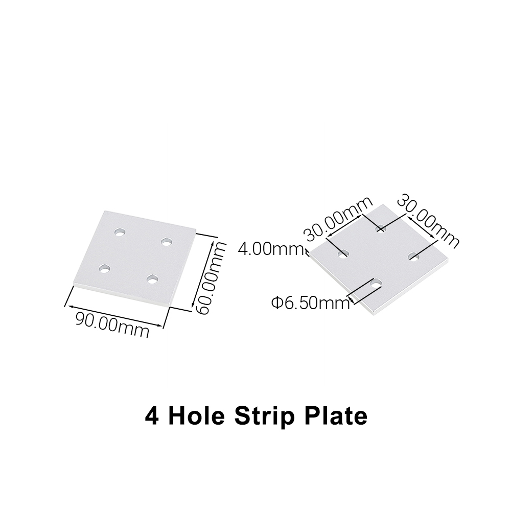 4Pcs Aluminum Profile Joining  - Joint Connector Bracket ulasan dan harga