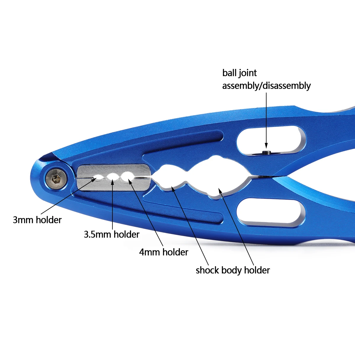 Aluminum CNC Pliers Pivot Ball - Joint Connector Bracket ulasan dan harga
