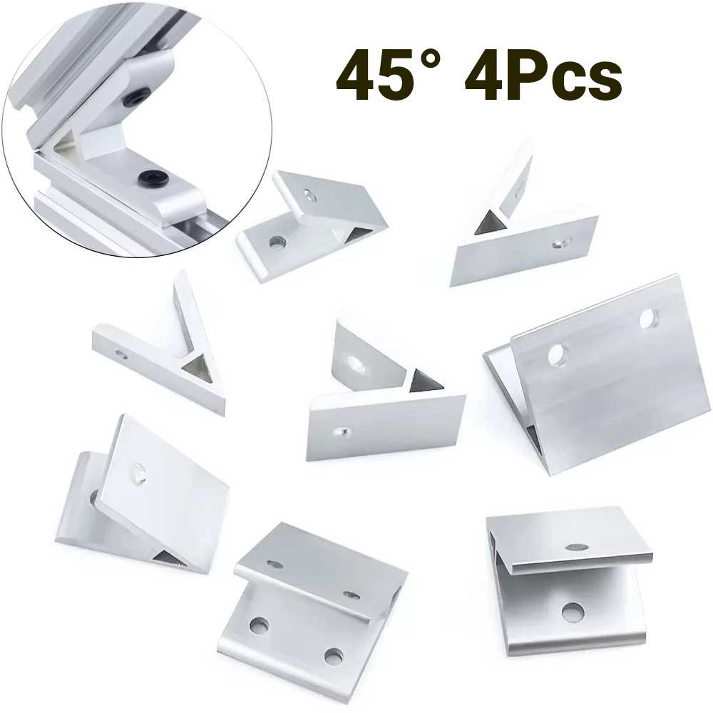 4Pcs 45 Degree Angle Corner Br - Joint Connector Bracket ulasan dan harga
