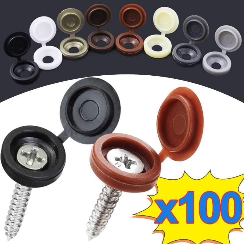 10/500pcs Screw Decorative Cap - Furniture Hardware Screws ulasan dan harga