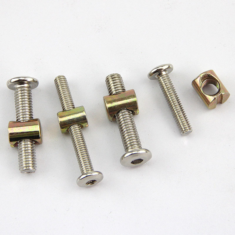 20pcs/Lot Carbon Steel Furnitu - Furniture Hardware Barrel Nut ulasan dan harga