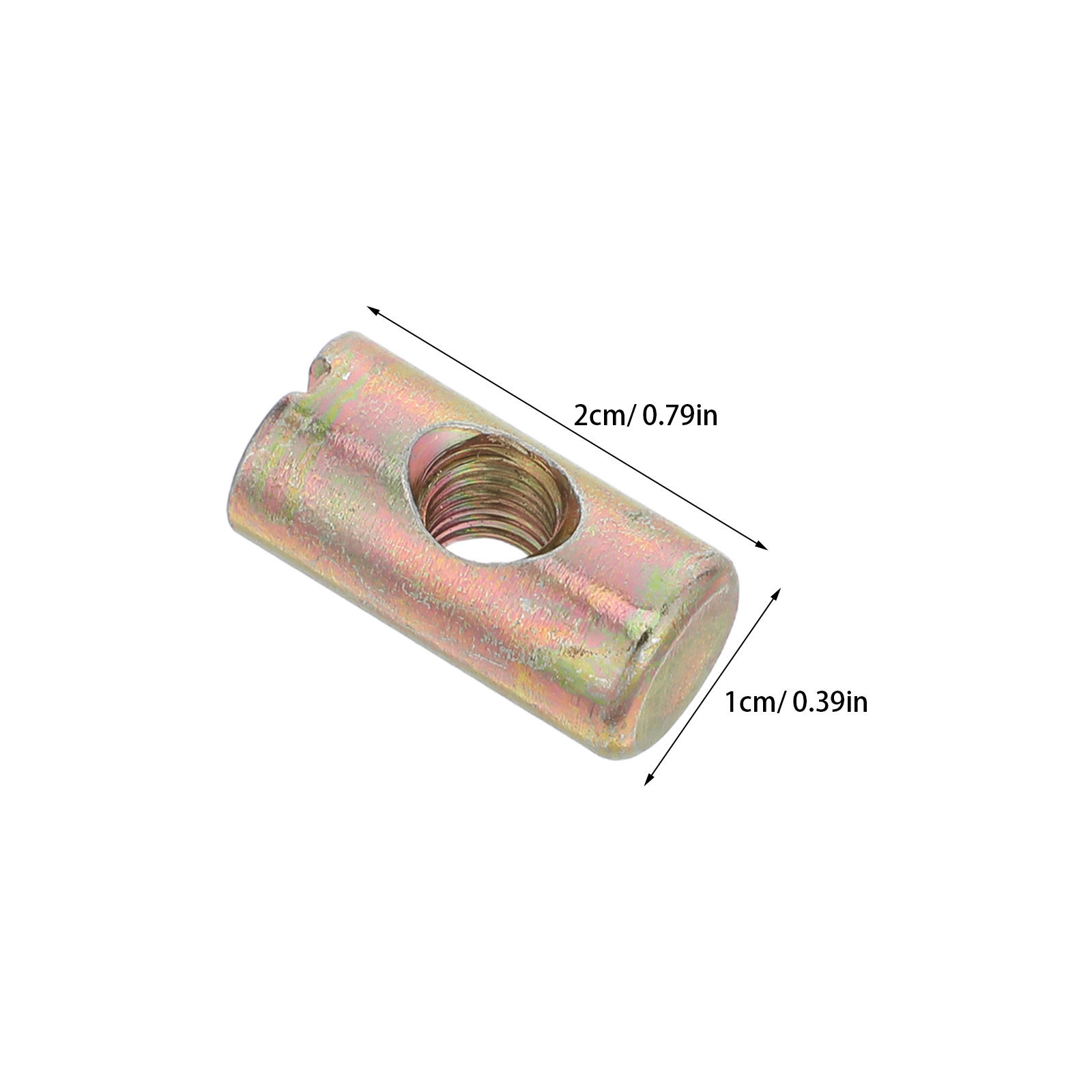 100Pcs Furniture Assembly Nuts - Furniture Hardware Barrel Nut ulasan dan harga