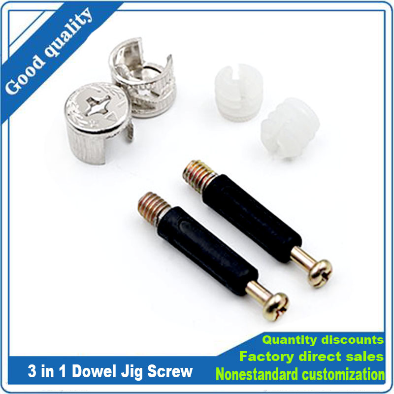 3 in 1 Dowel Jig Screw Furnitu - Furniture Hardware Screws ulasan dan harga