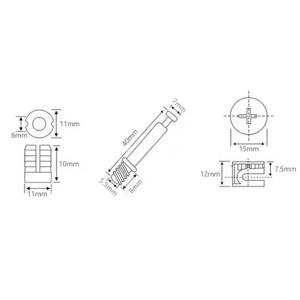 3 in 1 Dowel Jig Screw Furnitu - Furniture Hardware Screws ulasan dan harga
