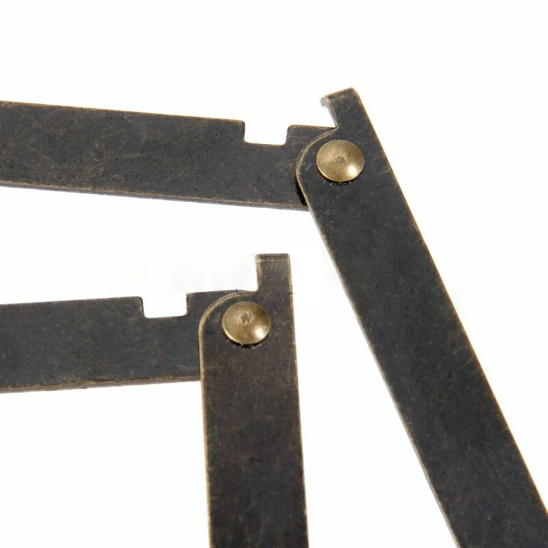2PC Antique Bronze Lid Support - Furniture Hardware Screws ulasan dan harga