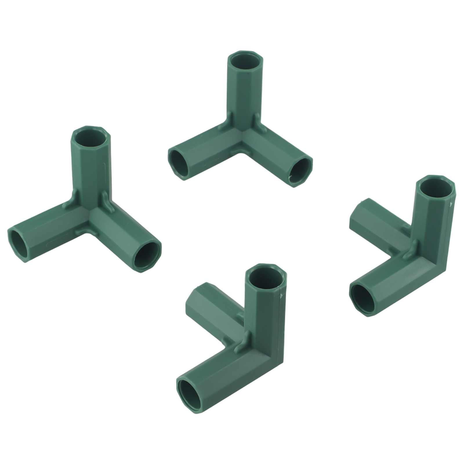 4Pcs 16mm Plastic Greenhouse F - Joint Connector Bracket ulasan dan harga