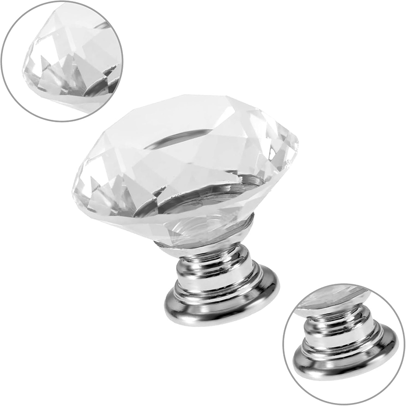 6Pcs Cabinet Knob with Screws  - Furniture Hardware Screws ulasan dan harga