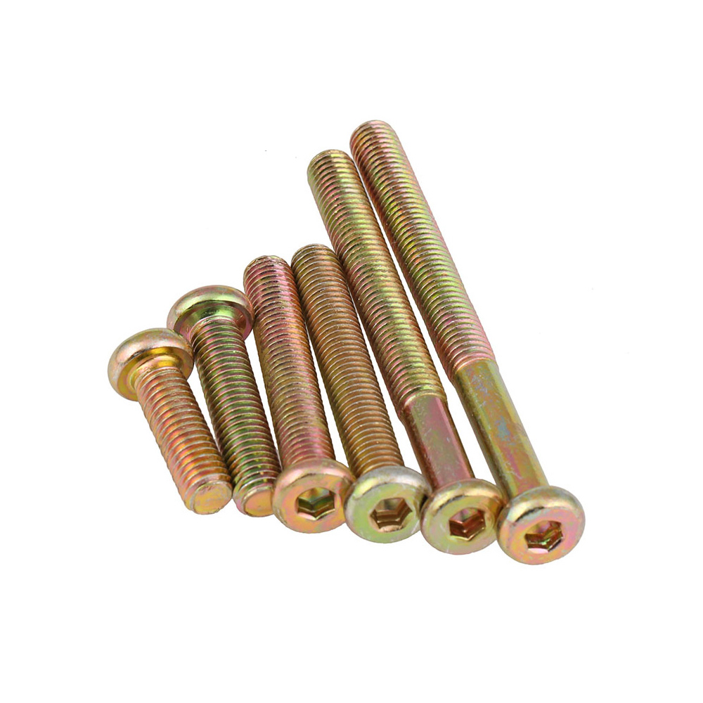 M6 Zinc Plated Hex Drive Allen - Furniture Hardware Barrel Nut ulasan dan harga