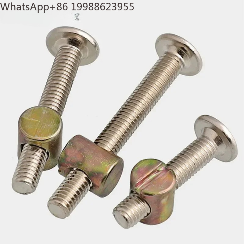 30pcs/pack Furniture Bolts and - Furniture Hardware Barrel Nut ulasan dan harga