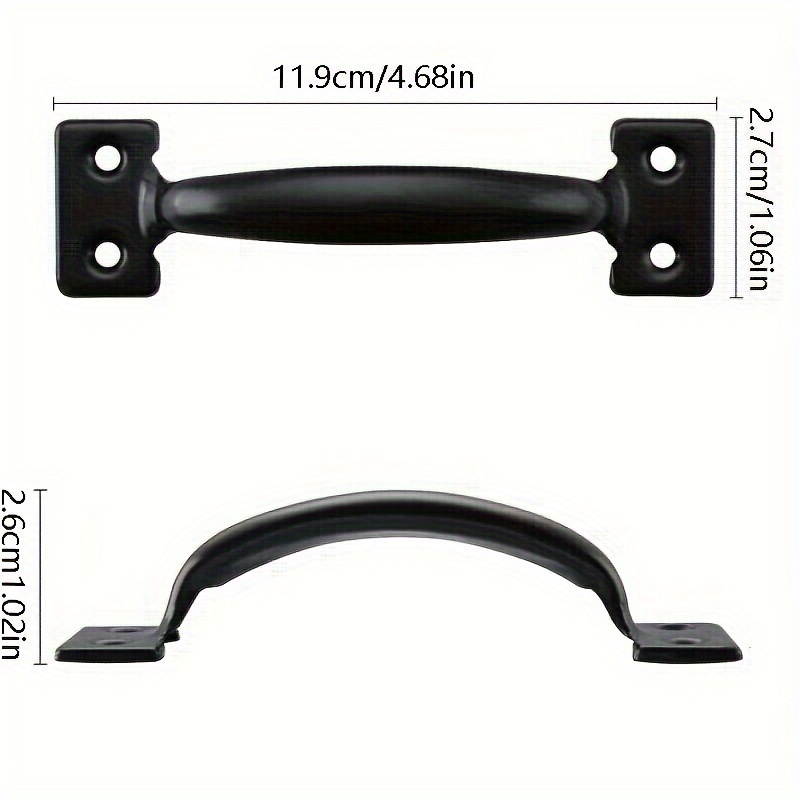 2Pcs DIY Furniture Iron Handle - Furniture Hardware Screws ulasan dan harga