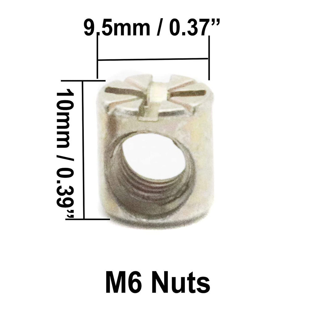 M6 Hex Socket Cap Screws With  - Furniture Hardware Barrel Nut ulasan dan harga