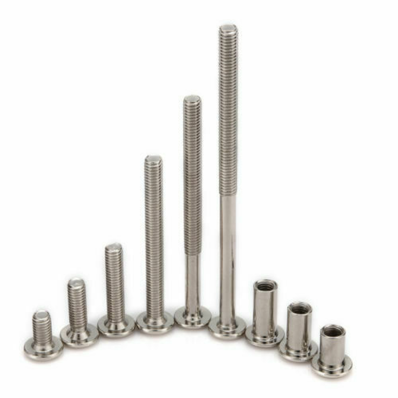 5-20Pcs M6 Carbon Steel Furnit - Furniture Hardware Barrel Nut ulasan dan harga
